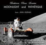 the album cover for John Lenehan - Beethoven Piano Sonatas: Moonlight & Pathetique