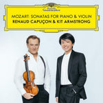the album cover for Mozart / Renaud Capucon/ Armstrong,Kit - Mozart: Sonatas For Piano & Violin (Uk)