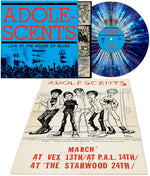 The Adolescents - Live At The House Of Blues - Blue/Light blue Splatter (Vinyl)