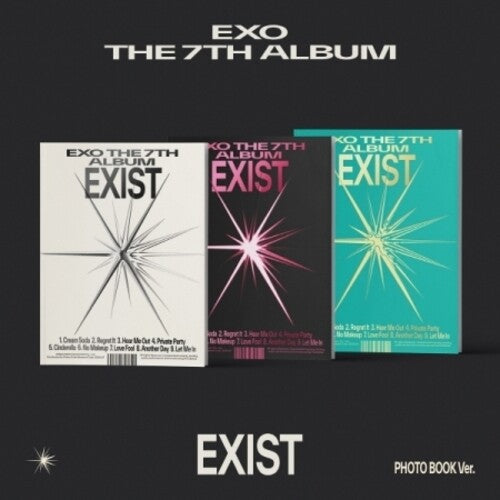 EXO - Exist - フォトブックバージョン - ランダムカバー - 112ページフォトブック+その他アイテム付き (CD)