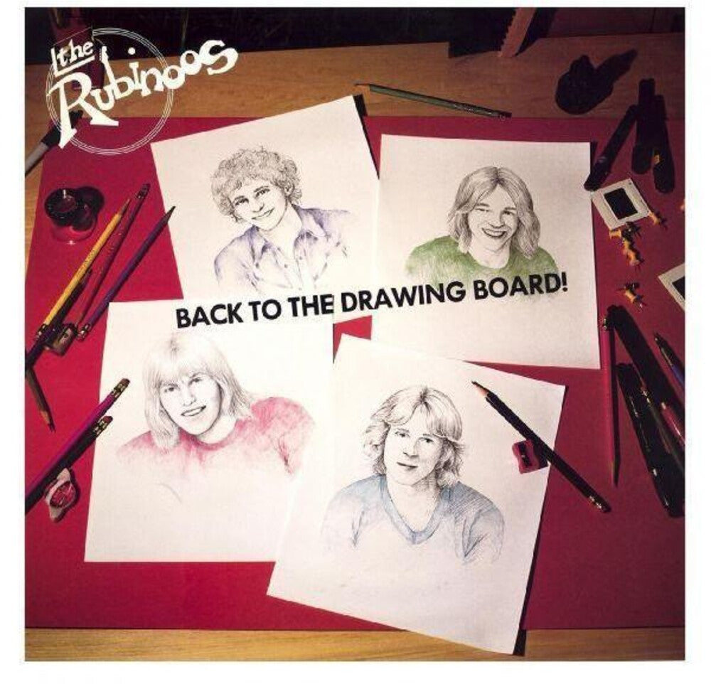 the album cover for Rubinoos - Back To The Drawing Board
