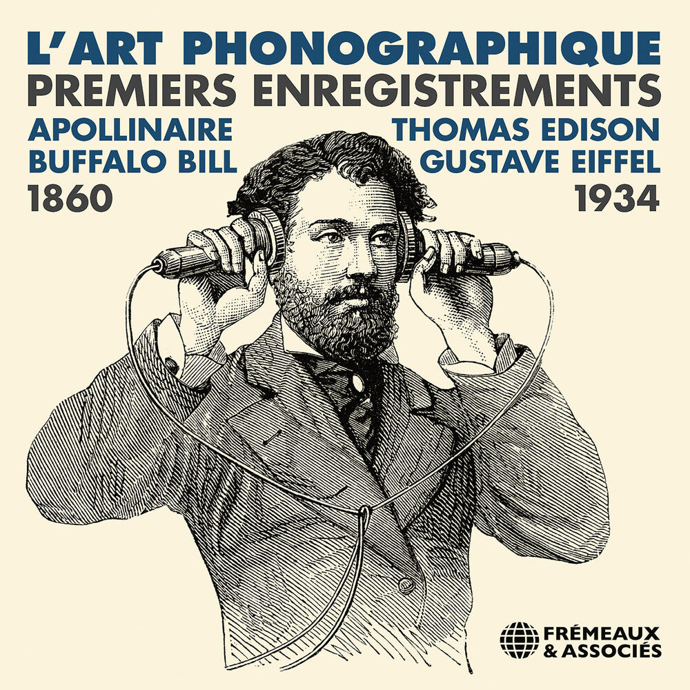 the album cover for Guillaume Apollinaire/ Caruso,Enrico - Lart Phonographique Premiers Enregistrements