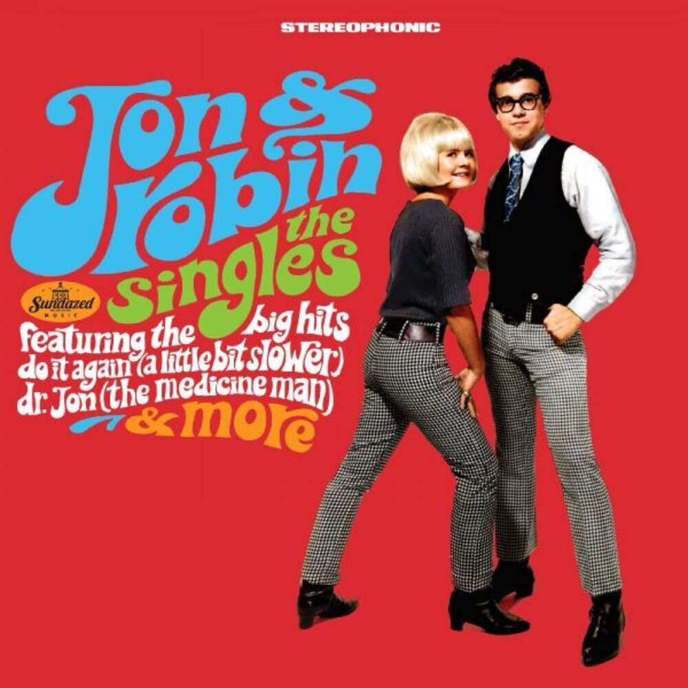 the album cover for Jon & Robin - Singles Collection