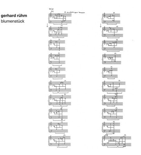 Gerhard Ruhm - Blumenstuck (Vinilo)