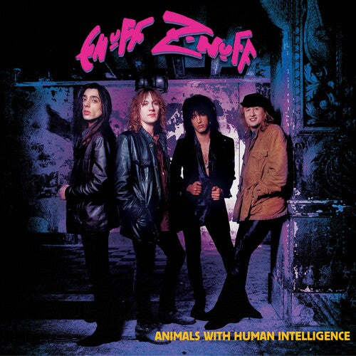 Enuff Z'nuff - Animals With Human Intelligence - Blue/red splatter (Vinyl)