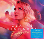 the album cover for Claire Richards - Euphoria (Uk)