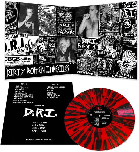 D.R.I. - Violent Pacification & More Rotten Hits 1983-1987 - Red Splatter (Vinyl)