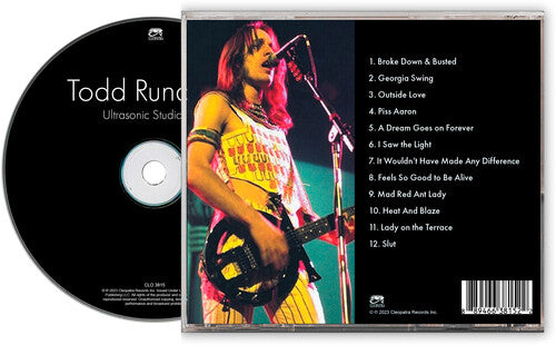 Todd Rundgren - Estudio ultrasónico 1972 (CD)