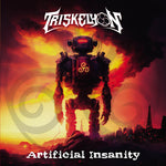 the album cover for Triskelyon - Artificial Insanity
