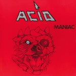 the album cover for Acid - Maniac