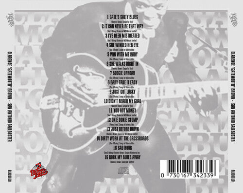 Clarence Brown Gatemouth - San Antonio Ballbuster (CD)