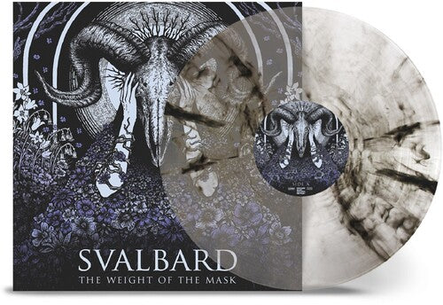 Svalbard - El peso de la máscara - Transparente y mármol negro (vinilo)