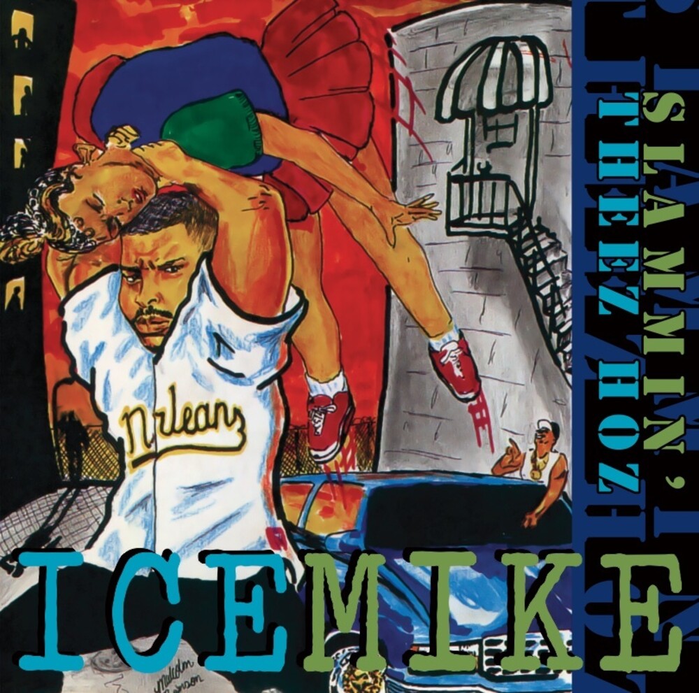 the album cover for Ice Mike - Slammin' Theez Hoz