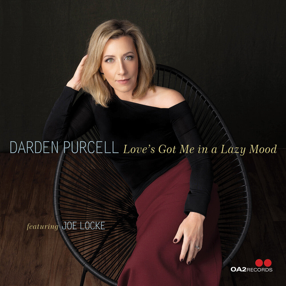 the album cover for Darden Purcell - Love's Got Me In A Lazy Mood