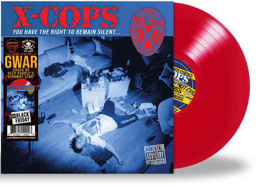 X-Cops - Tienes derecho a guardar silencio (RSD) Rojo (Vinilo)