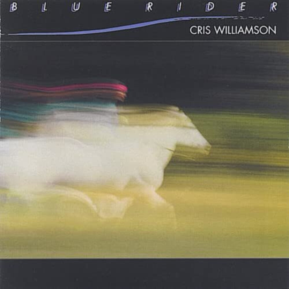 the album cover for Cris Williamson - Blue Rider
