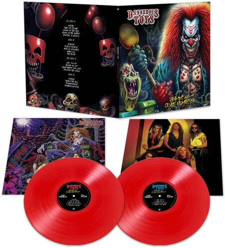 デンジャラス・トイズ - ビタミン&クラッシュ・ヘルメット・ライブ - レッド(ビニール盤)