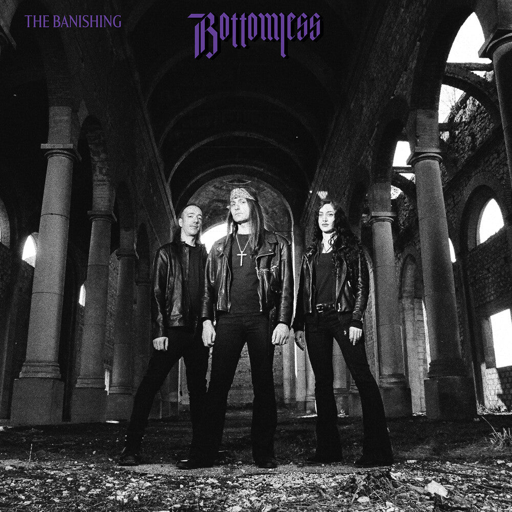 the album cover for Bottomless - Banishing