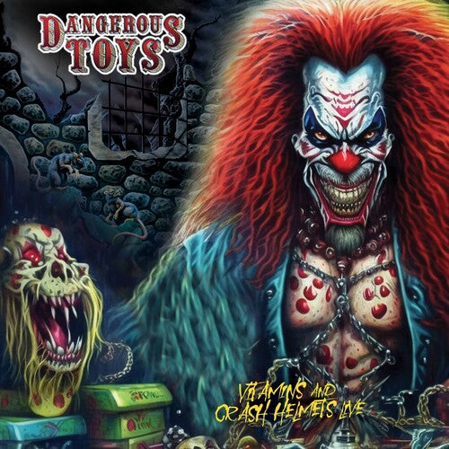 Dangerous Toys - Vitamins & Crash Helmets Live - Coke Bottle Green (Vinyl)