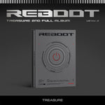 the album cover for Treasure - 2nd Full Album 'reboot': Version 2 (Pcrd) (Phob)