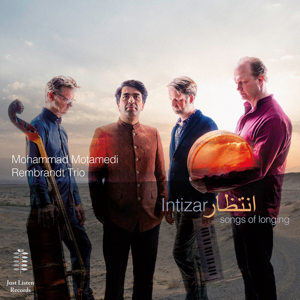 the album cover for Frerichs / Motamedi / Rembrandt Trio - Intizar - Songs Of Longing