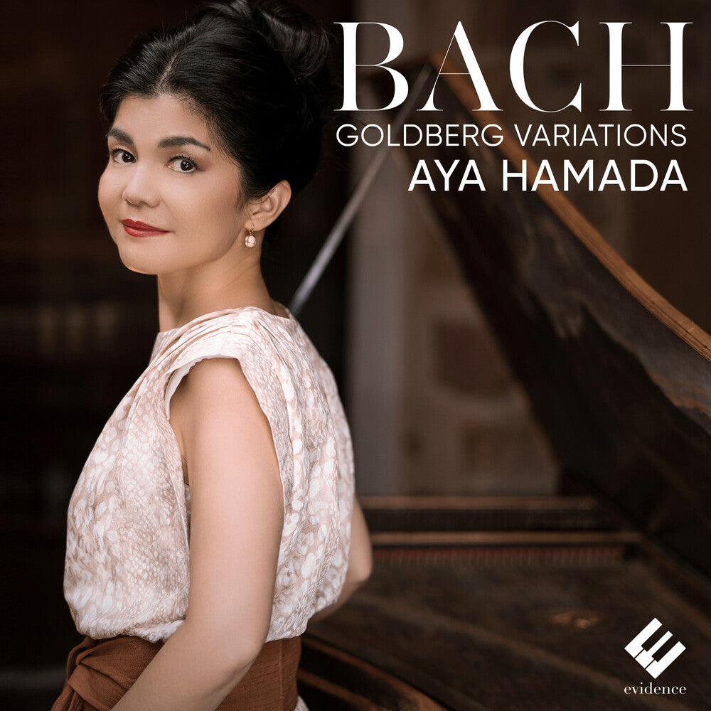 the album cover for Aya Hamada - Bach: Goldberg Variations