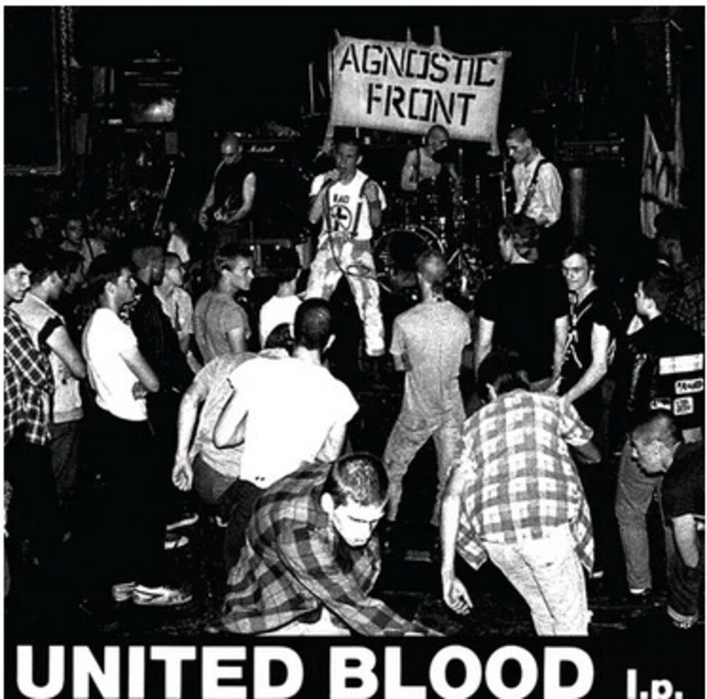 the album cover for Agnostic Front - United Blood