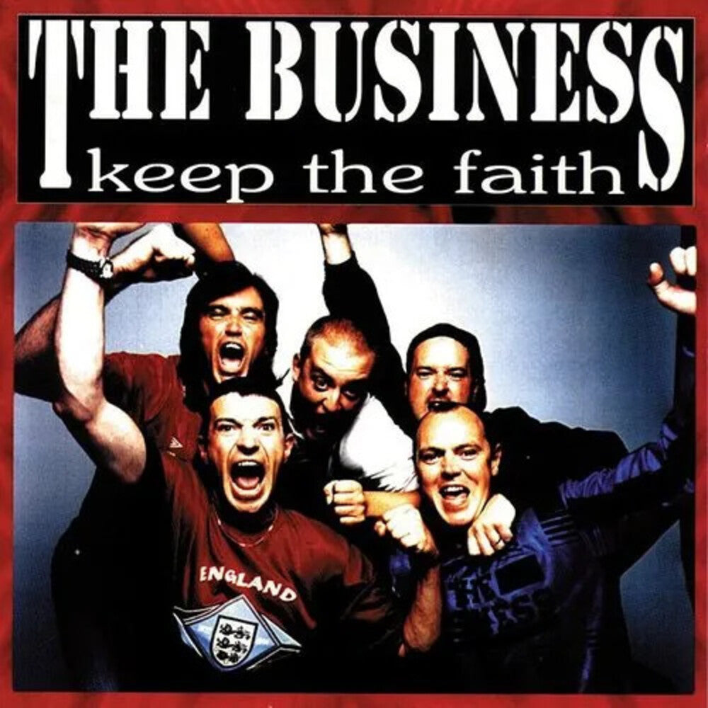 the album cover for Business - Keep The Faith