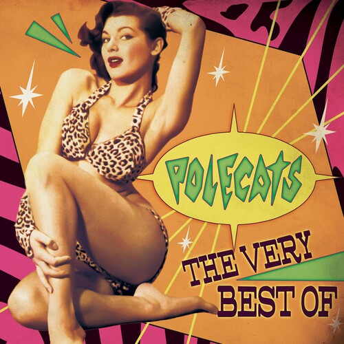 The Polecats - Lo Mejor de - Salpicadura Morada/Naranja (Vinilo)