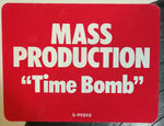 Mass Production : Time Bomb (12", Promo)