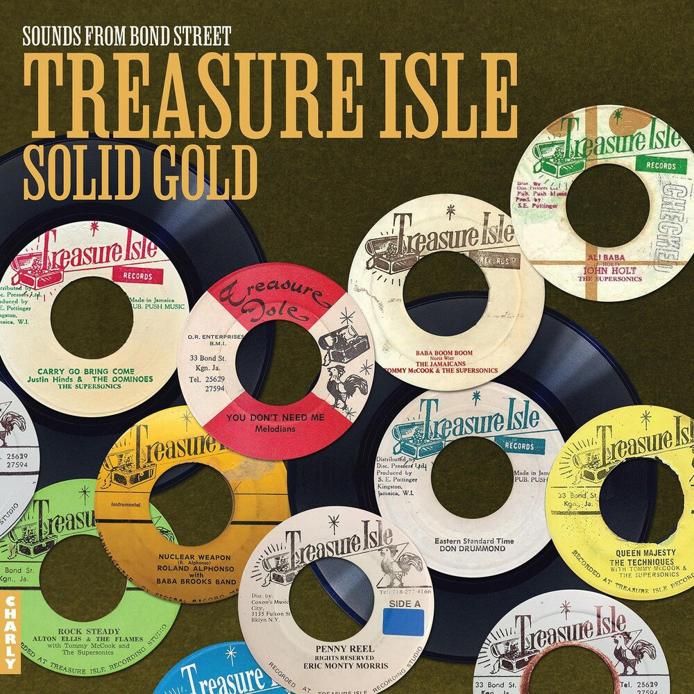 the album cover for Treasure Isle: Solid Gold / Various - Treasure Isle: Solid Gold / Various