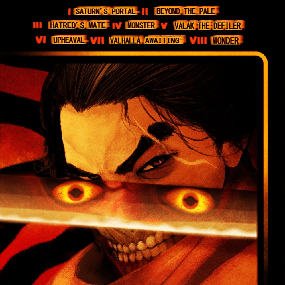 the album cover for Ronin - Valak The Defiler