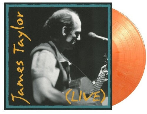James Taylor - Live - Edición limitada desplegable de vinilo naranja jaspeado de 180 gramos (vinilo)
