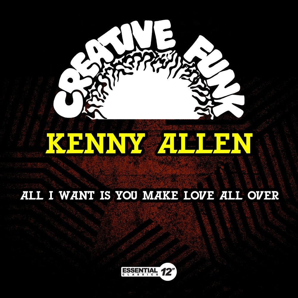 the album cover for Kenny Allen - All I Want Is You / Make Love All Over (Mod)