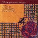 the album cover for Steven Osborne - Debussy: Etudes & Pour Le Piano