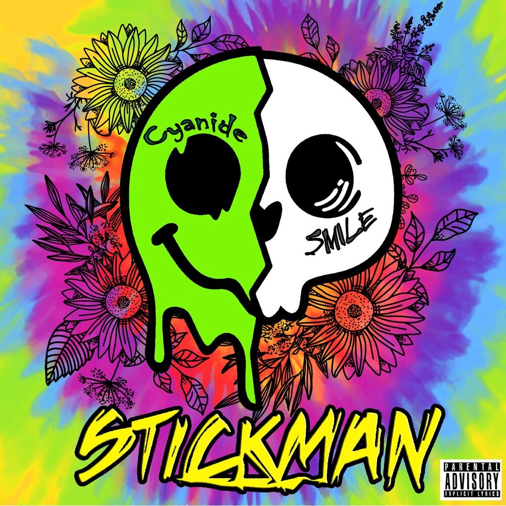 the album cover for Stickman - Cyanide Smile