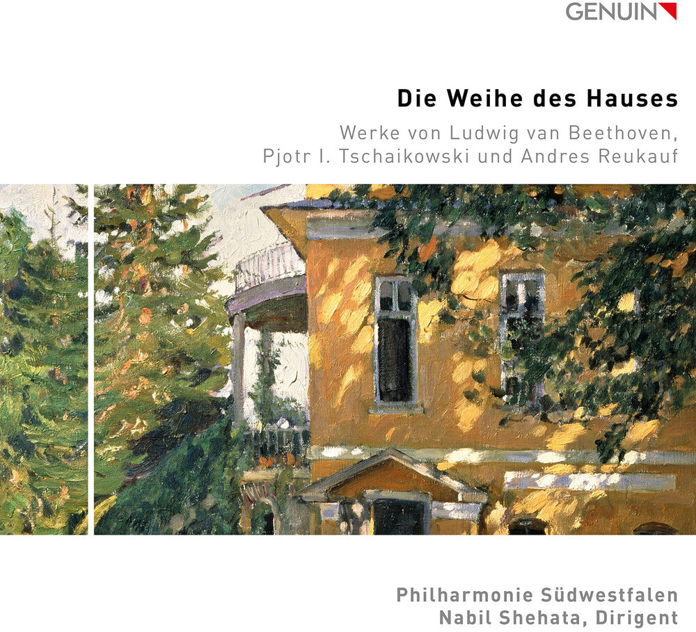 the album cover for L Beethoven .V. / Reukauf / Philharmonie Sudwestfal - Die Weihe Des Hauses