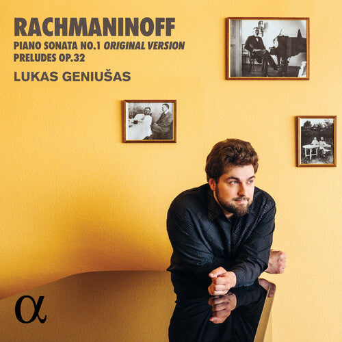 Lukas Geniusas - Sonata para piano n.º 1 (versión original) y preludios (CD)