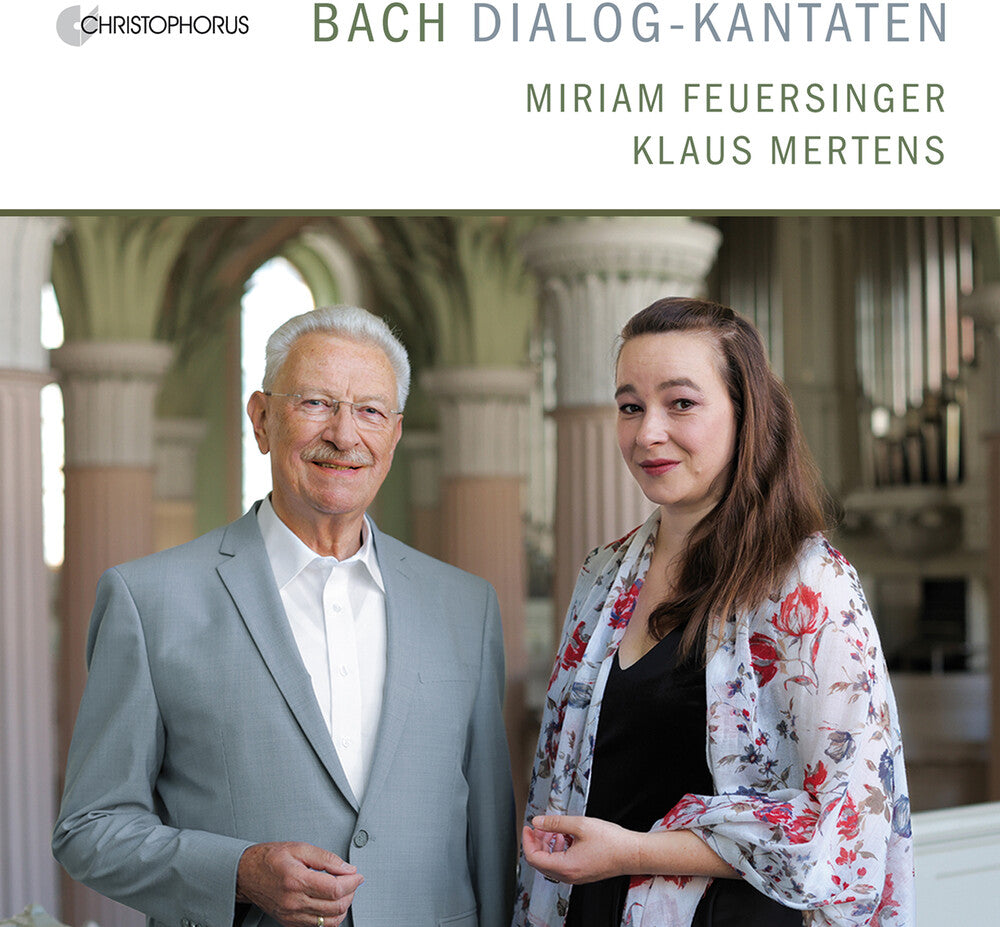 the album cover for J Bach .S. / Feuersinger / Mertens - Dialog-Kantaten