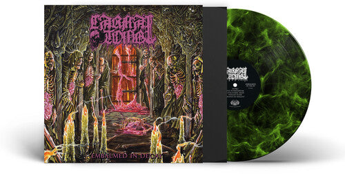 Carnal Tomb - Embalmed In Decay - Lime/Black Marbled (Vinyl)