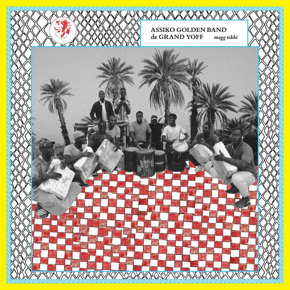 the album cover for Assiko Golden Band De Grand Yoff - Magg Tekki
