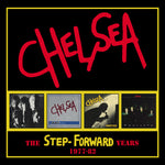 the album cover for Chelsea - Step Forward Years 1977-1982 (Uk)