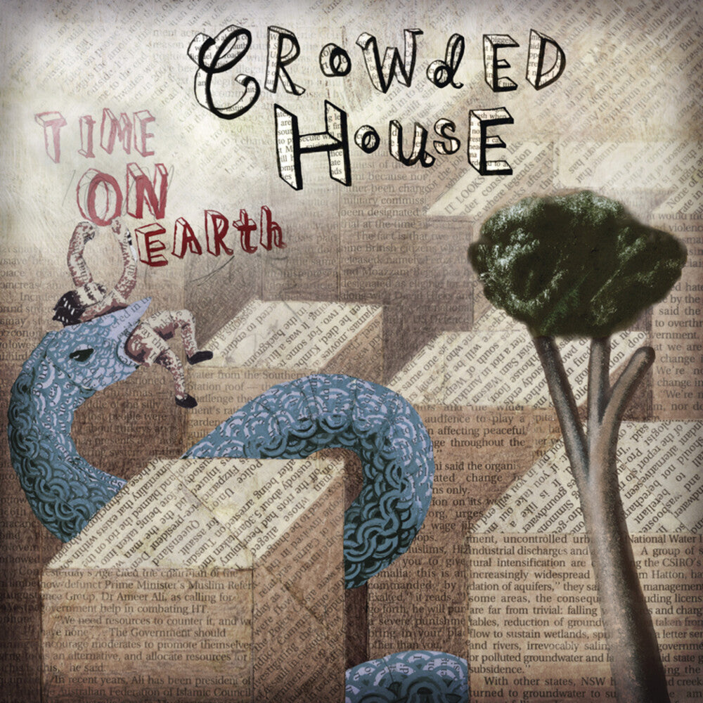 the album cover for Crowded House - Time On Earth
