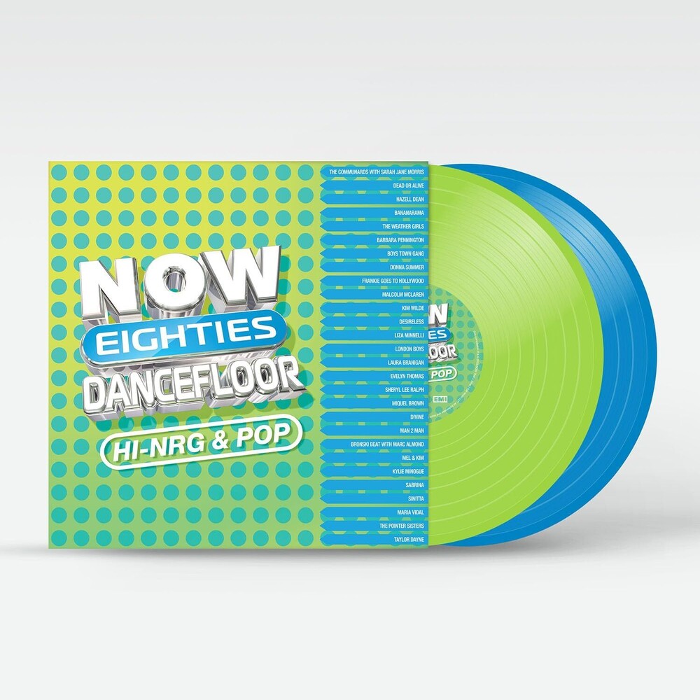 the album cover for Now That's What I Call Music! - Now That's What I Call 80s Dancefloor: Hi-Nrg (Uk)