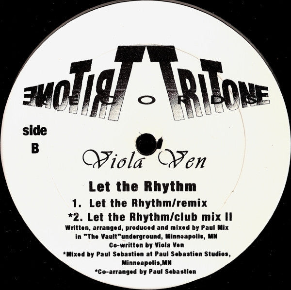 Viola Ven : Let The Rhythm (12")