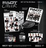 NCT 127 - El quinto álbum "Fact Check" (CD)