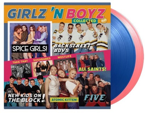 Various Artists - Girlz N Boyz Collected / Various - Limited 180-Gram Blue & Pink Colored Vinyl (Vinyl)