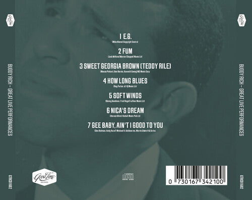 バディ・リッチ - グレート・ライブ・パフォーマンス (CD)