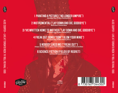 Alice Cooper - Live at Toronto Rock 'N' Roll Revival 1969 (CD)