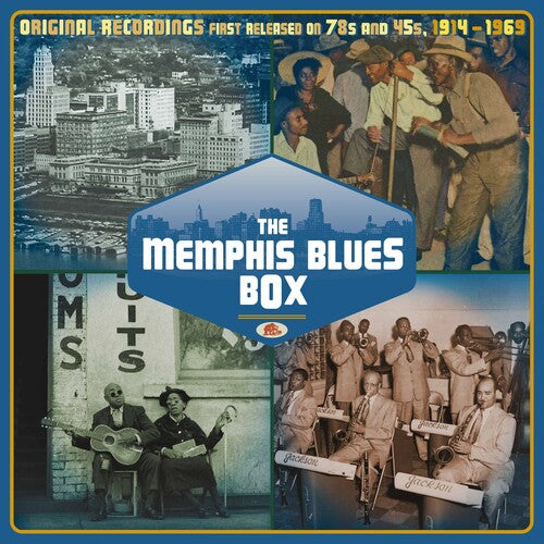 Various Artists - The Memphis Blues Box: Original Recordings First Released On 78s And 45s, 1914-1969 (CD)